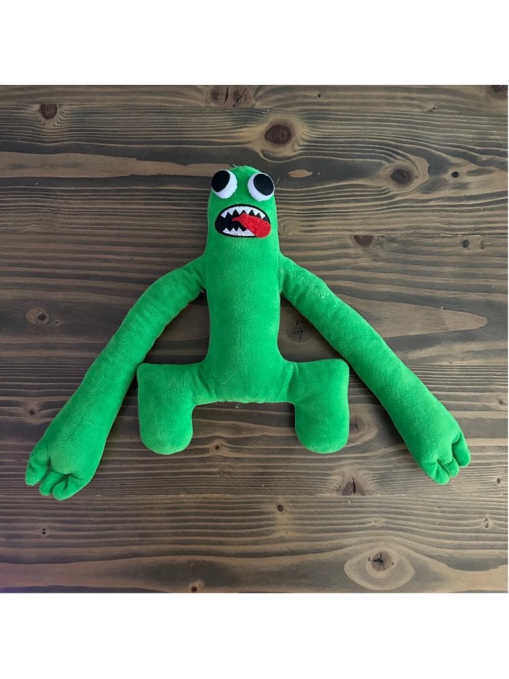 Green Rainbow Friends Plush Garten of Banban 10 Inch Stuffed Toy